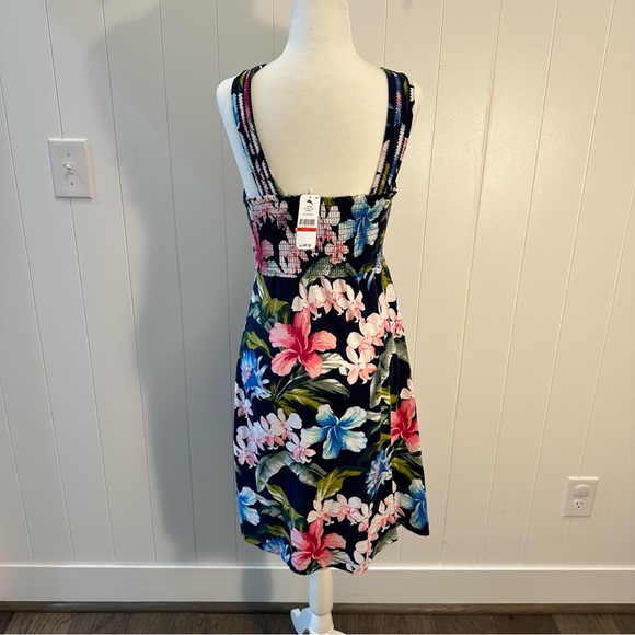 Tommy Bahama Bajos Del Flora Sundress | Ocean Deep | Women’s XS | NWT - Picture 3 of 8